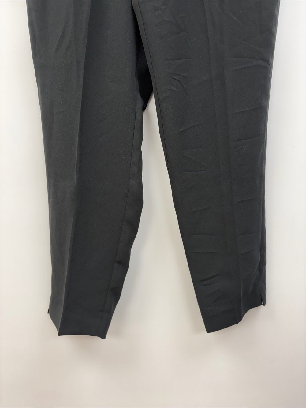 J. Crew Jamie Elastic Waist Pull-On Tapered Trouser Pant Minimalist Black 10 - Picture 5 of 10
